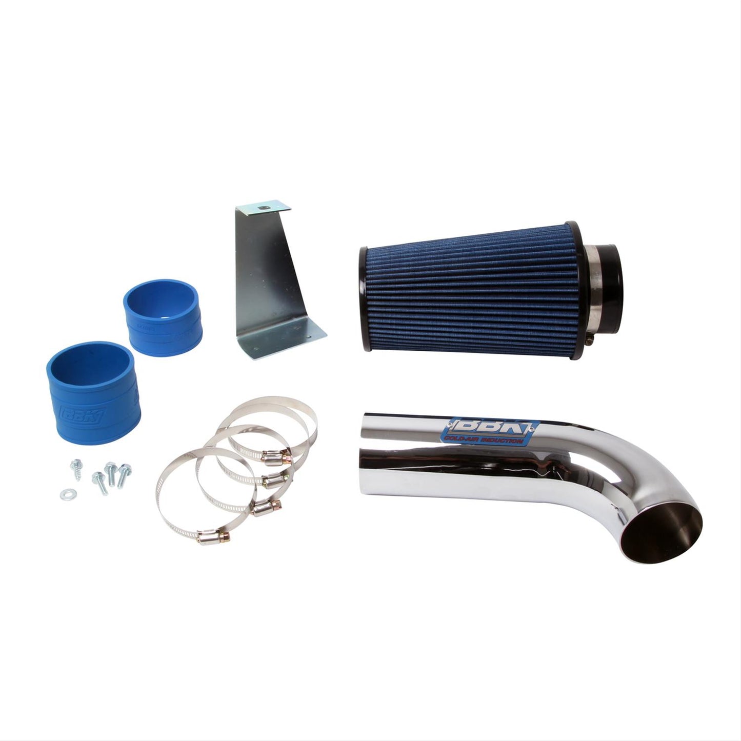 BBK Performance BBK-1556 Chrome Cold Air Intake for 1987-1993 Ford Mustang 5.0L