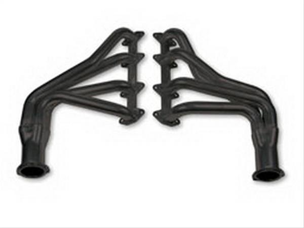 1965-76 F100 Ford FE Flowtech 12540FLT Headers, Full-Length, Steel, Painted, Sold as Pair