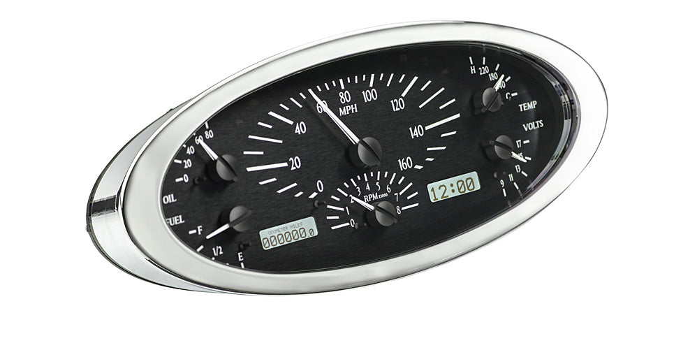 Dakota Digital 1932 Ford Car Analog Dash Gauge Instrument Cluster VHX-32F-K-W