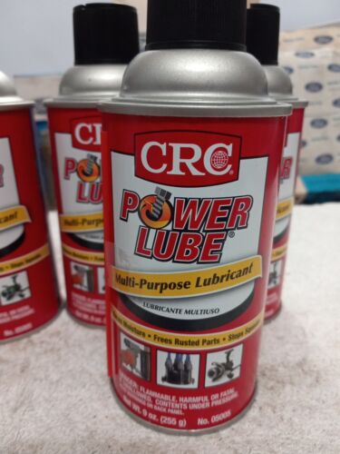 CRC 5005 Power Lube Penetrating Multi Purpose Lubricant 9oz Can 6 Pack