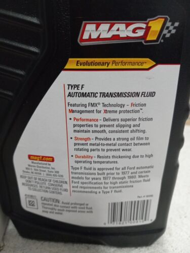 MAG 1 Transmission Fluid - Ford Type F ATF 1 quart - 6 Pack