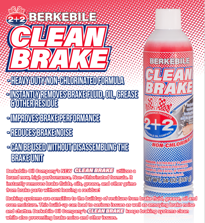 Berkible B3220 N/C Brake Cleaner 12 Pack 14oz Cans