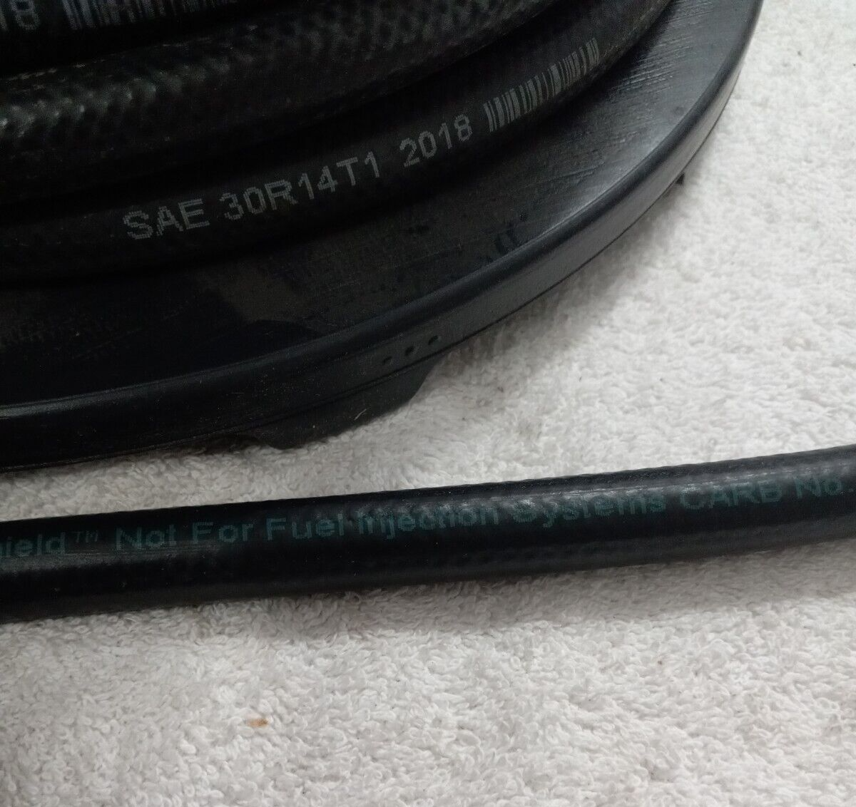 3/8" ID Gates Carbureted Fuel Line Hose Sold By The Foot