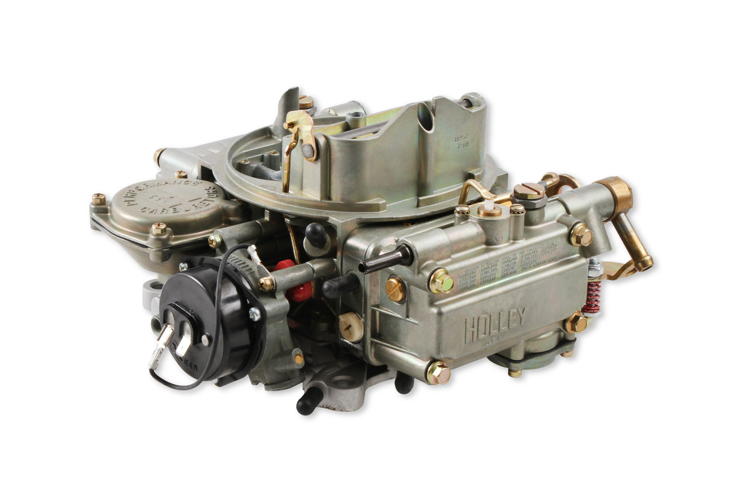 Holley 4160 Carburetor 0-80453, 600 cfm, Square Bore, 4-Barrel, Electric Choke, Single Inlet, Dichromate