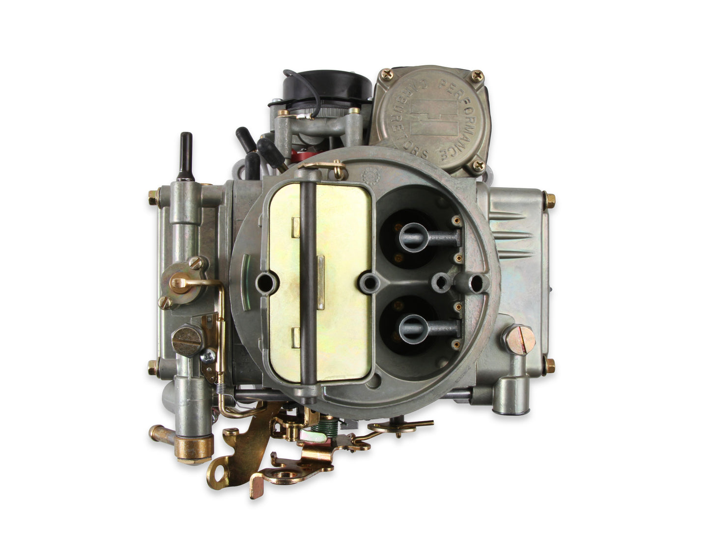 Holley 4160 Carburetor 0-80453, 600 cfm, Square Bore, 4-Barrel, Electric Choke, Single Inlet, Dichromate