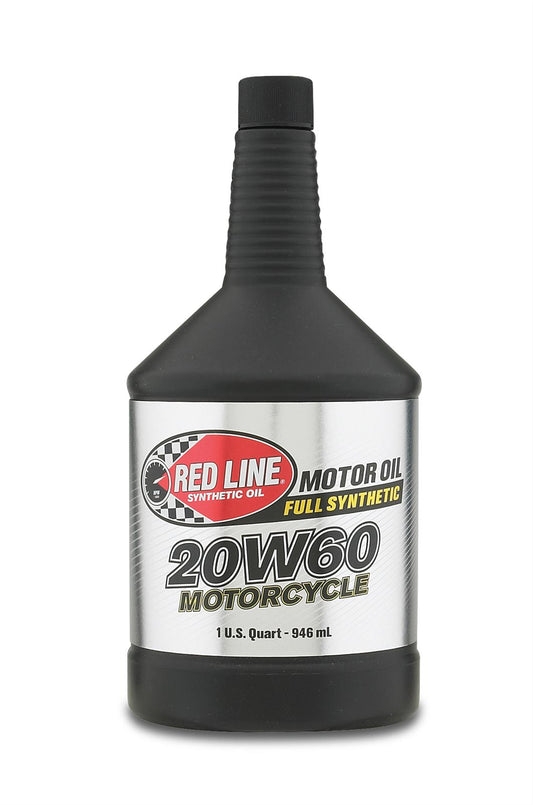 20w60 Red Line High Performance Motorcycle Oil 12604