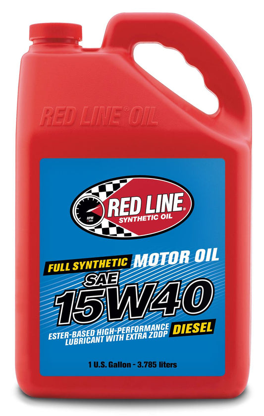 15w40 Red Line Synthetic Motor Oil 21405