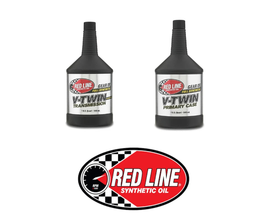 Red Line V-Twin 42804 Transmission & 42904 Primary Case Oil Combo Pack Harley