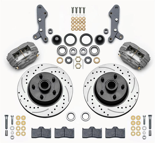 Wilwood 140-13653-D Classic Series Dynalite Front Brake Kit 1957-1968 Ford/Mercury/Edsel Vehicles