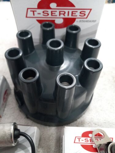 Ford V8 Distributor Cap, Points, Rotor & Condenser Kit – Fits 289, 302, 351, 390, 400, 427, 428, 429