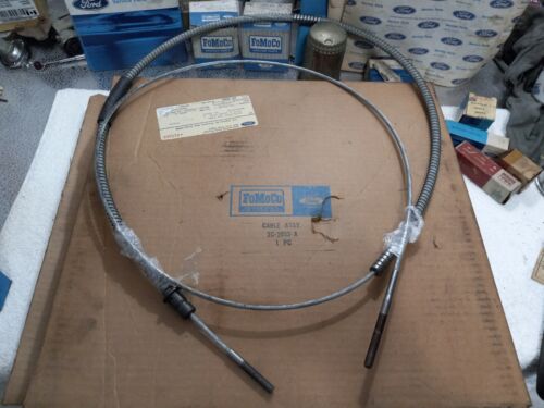 NOS Ford Hand Brake Cable to Dash Fits 1948-1952 Pickup 2C-2853 A